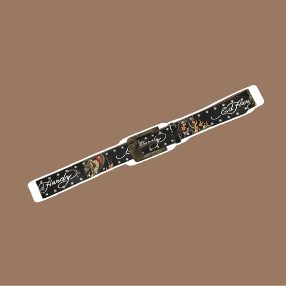 ED HARDY vintage belt - Picture 2 of 7